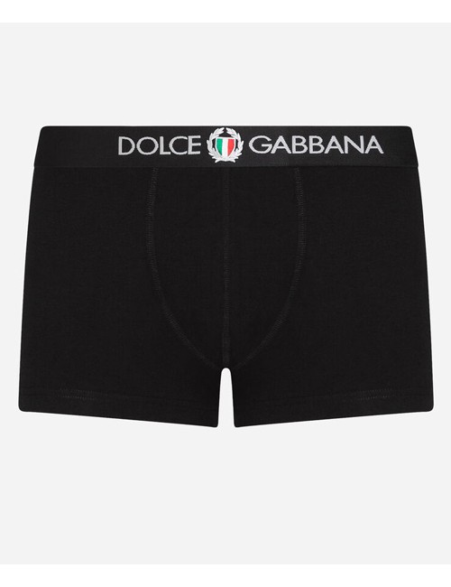 Boxer in cotone strech n60022 o0020 nero