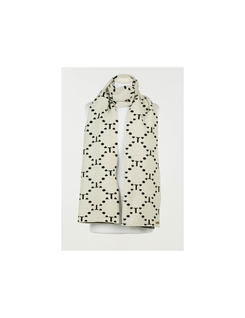 Twinset - sciarpa vaniglia 232li4ggg 00145 Twinset - sciarpa vaniglia 232li4ggg 00145