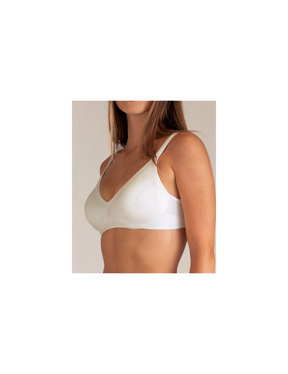 Parisblue - reggiseno sfoderato senza ferretto in coppa c 117954 sun bianco Parisblue - reggiseno sfoderato senza ferretto in coppa c 117954 sun bianco