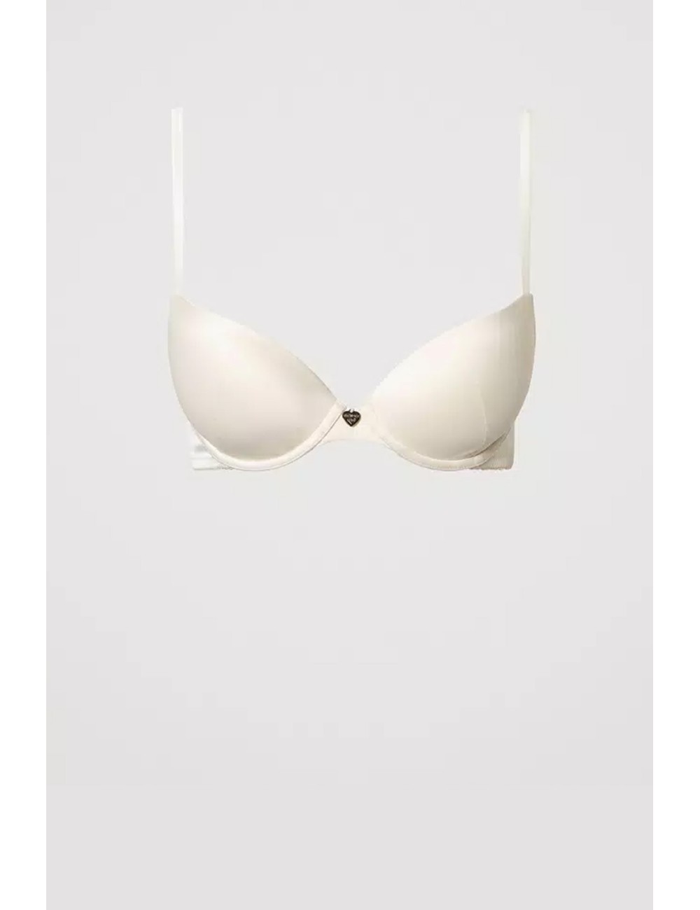 Twinset - reggiseno push-up in raso antique white 241ll6e44 00245 Twinset - reggiseno push-up in raso antique white 241ll6e44 00245