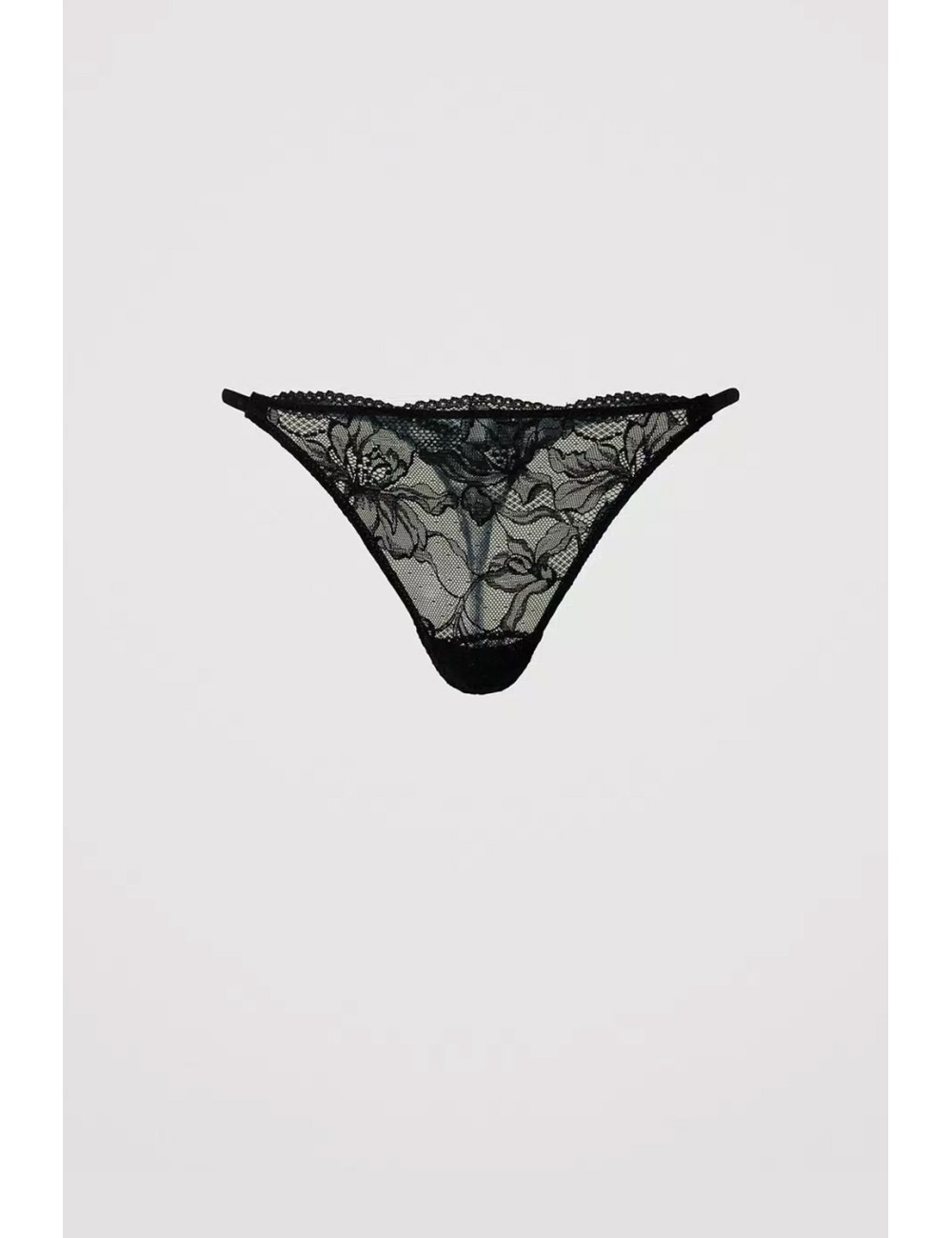 Twinset - slip perizoma in pizzo nero 242ll6e88 00006 Twinset - slip perizoma in pizzo nero 242ll6e88 00006