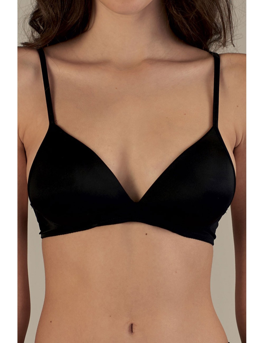 Parisblue - reggiseno triangolo senza ferretto in microfibra 117954 isle nero Parisblue - reggiseno triangolo senza ferretto in microfibra 117954 isle nero