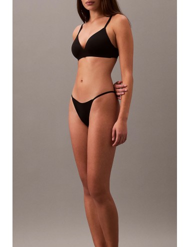 Ck - reggiseno senza ferretto - perfectly fit lv00qf8013 ub1 nero