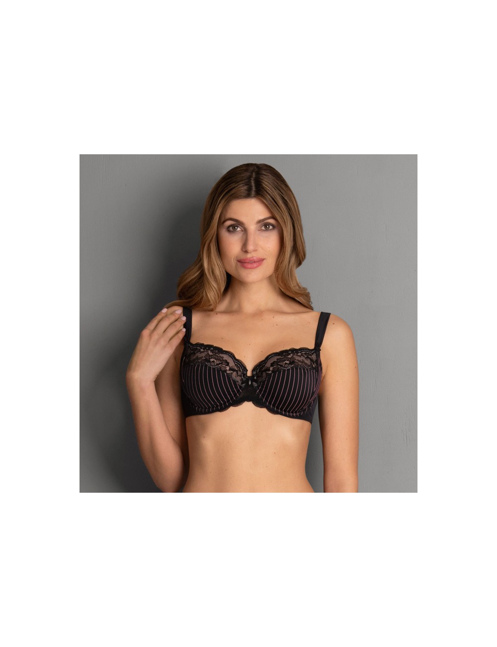 Rosa faia - reggiseno con ferretto antonia 5204 001 Rosa faia - reggiseno con ferretto antonia 5204 001