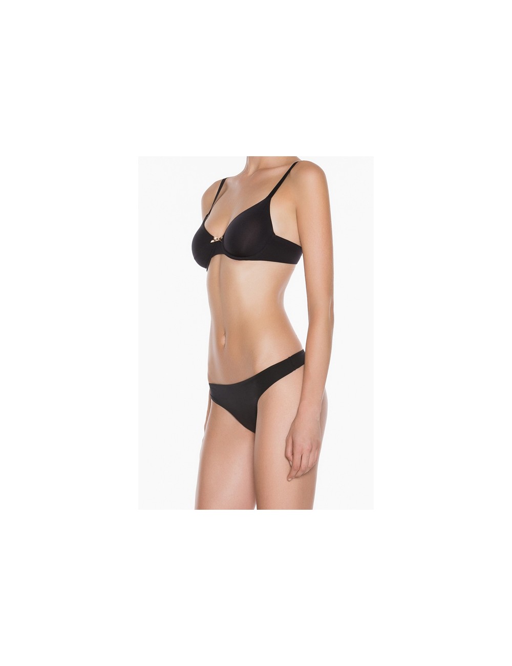 Twinset - slip perizoma lcnn88 nero Twinset - slip perizoma lcnn88 nero