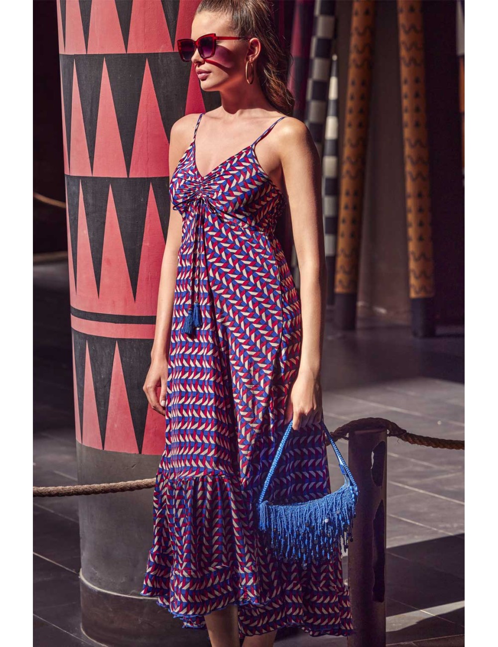 Abito serena strappy maxi ic25-125 Abito serena strappy maxi ic25-125