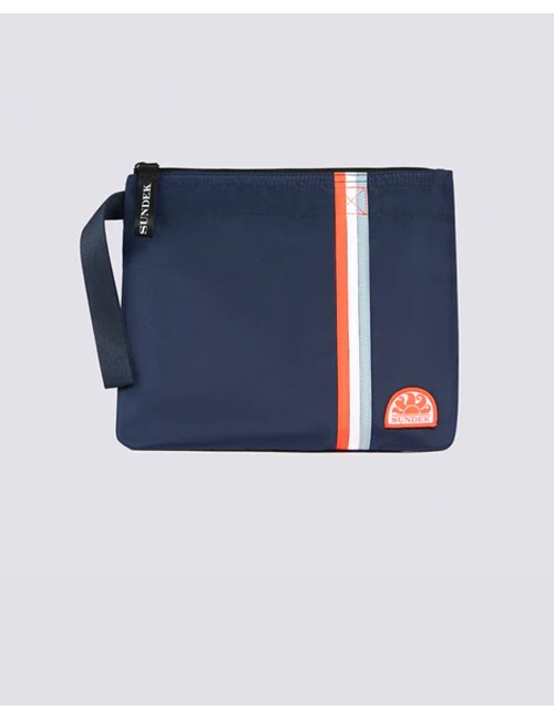 Ludwig pochette con dettaglio arcobaleno navy 24 am377abps200 00724