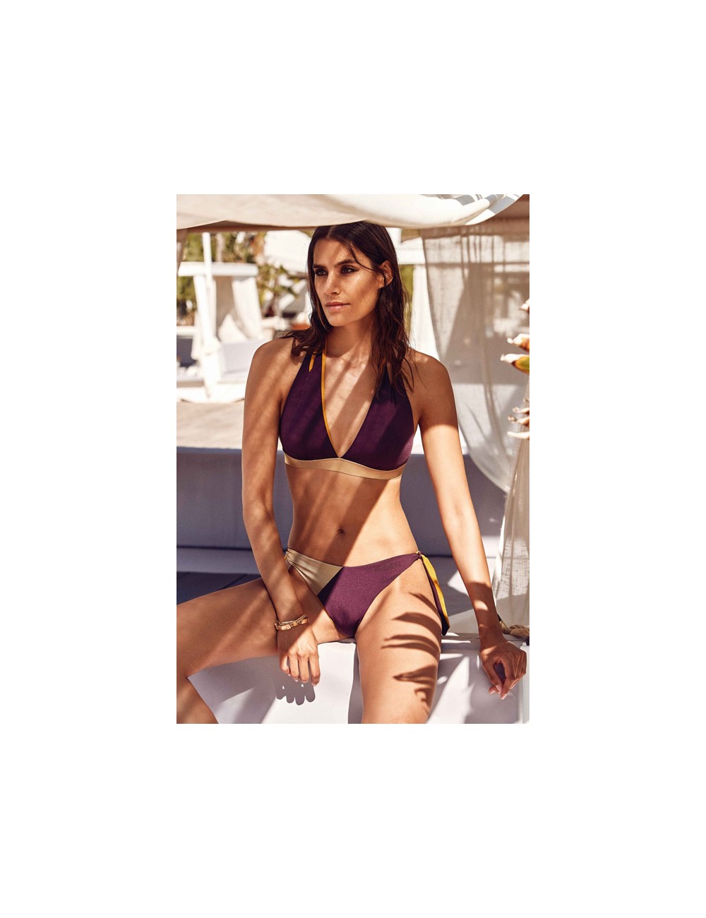 Vacanze italiane - bikini fascia mango vi22-094 plum Vacanze italiane - bikini fascia mango vi22-094 plum