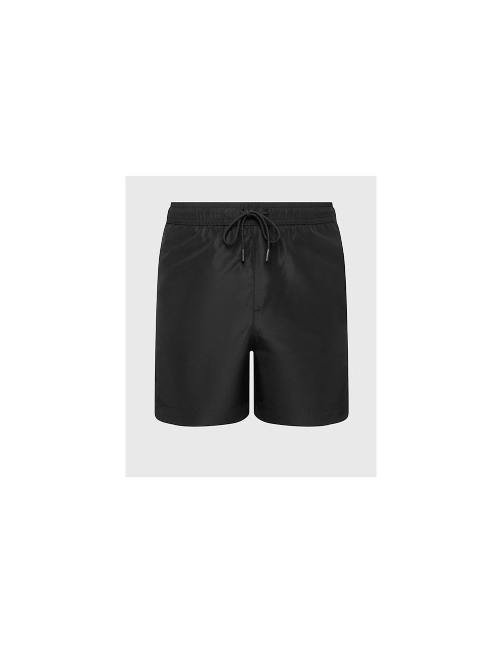 Ck - pantaloncini da bagno con cordoncino medio - core solids km0km00817-beh black Ck - pantaloncini da bagno con cordoncino medio - core solids km0km00817-beh black