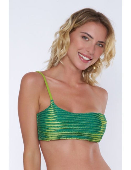 Fascia monospalla ond. palline ambra + slip italia v4094s bradesco trve
