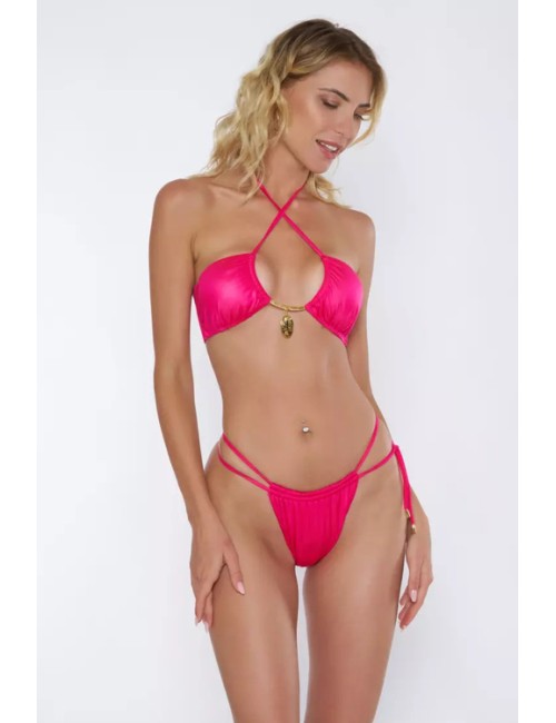 Fascia incrociata ovali oro + slip scorr. v4112s hamptons glfu