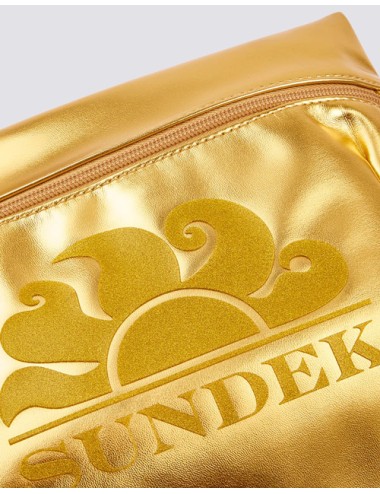 Pochette laminata con logo aw416abpula 101la gold