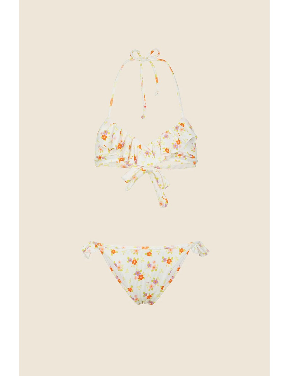 Bikini triangolo con slip fisso fantasia mj25-0200-x08 Bikini triangolo con slip fisso fantasia mj25-0200-x08