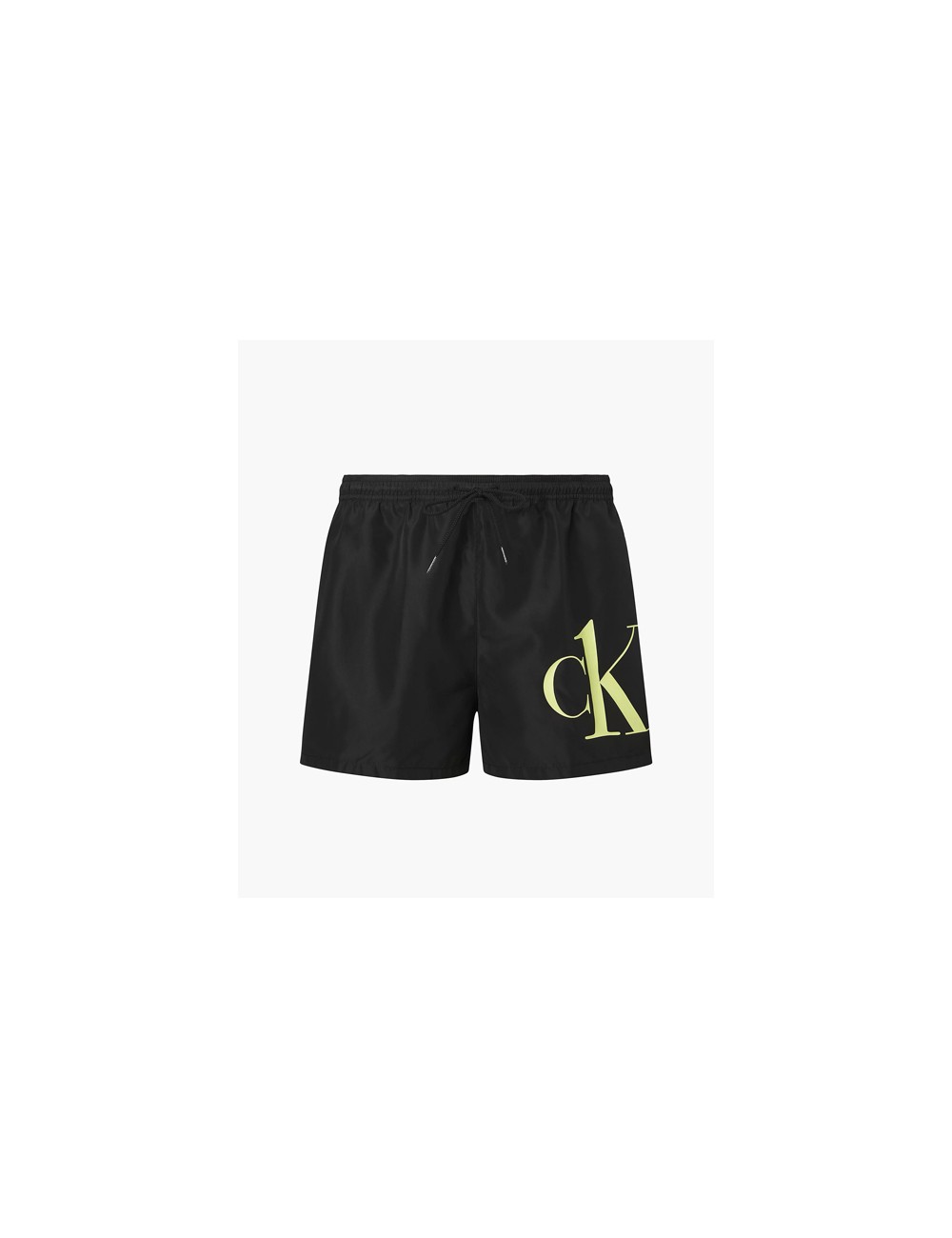 Ck - boxer mare tinta unita con logo km0km00558-beh Ck - boxer mare tinta unita con logo km0km00558-beh