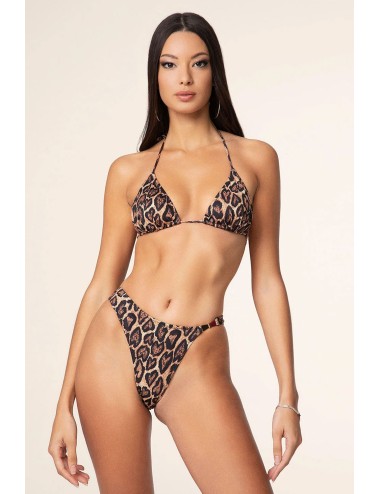 Effek - bikini triangolo con slip fisso fantasia fk25-0021x26