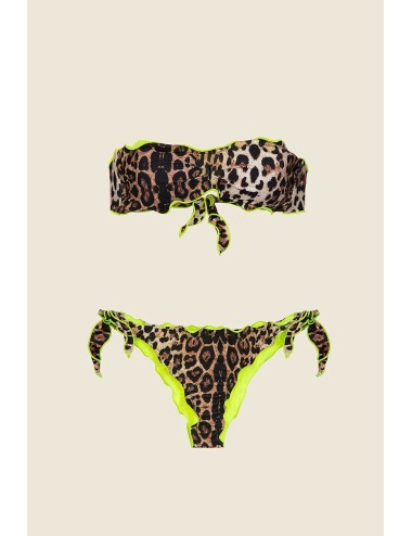 Effek - bikini fascia con slip regolabile fantasia  fk25-0521x24