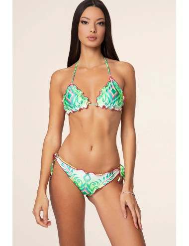 Effek - bikini triangolo con slip fantasia fk25-2216x55
