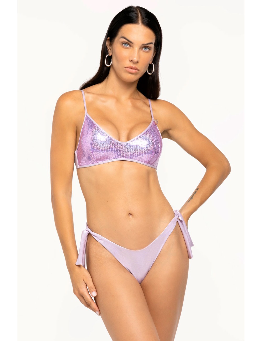 4giveness - bikini top e slip pretty pailettes fgbw3742 042 rosa 4giveness - bikini top e slip pretty pailettes fgbw3742 042 rosa