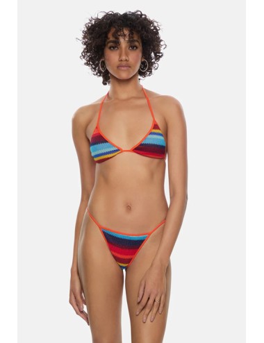 Mefui - bikini triangolo e slip brasiliano regolabile guarda pampa mf23-0300u