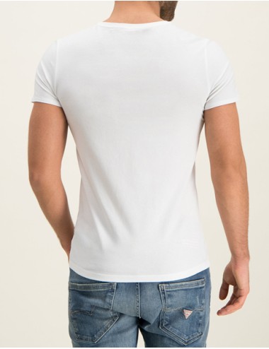 Set 2 t-shirt uomo u97g02 jr003 a009 bianco