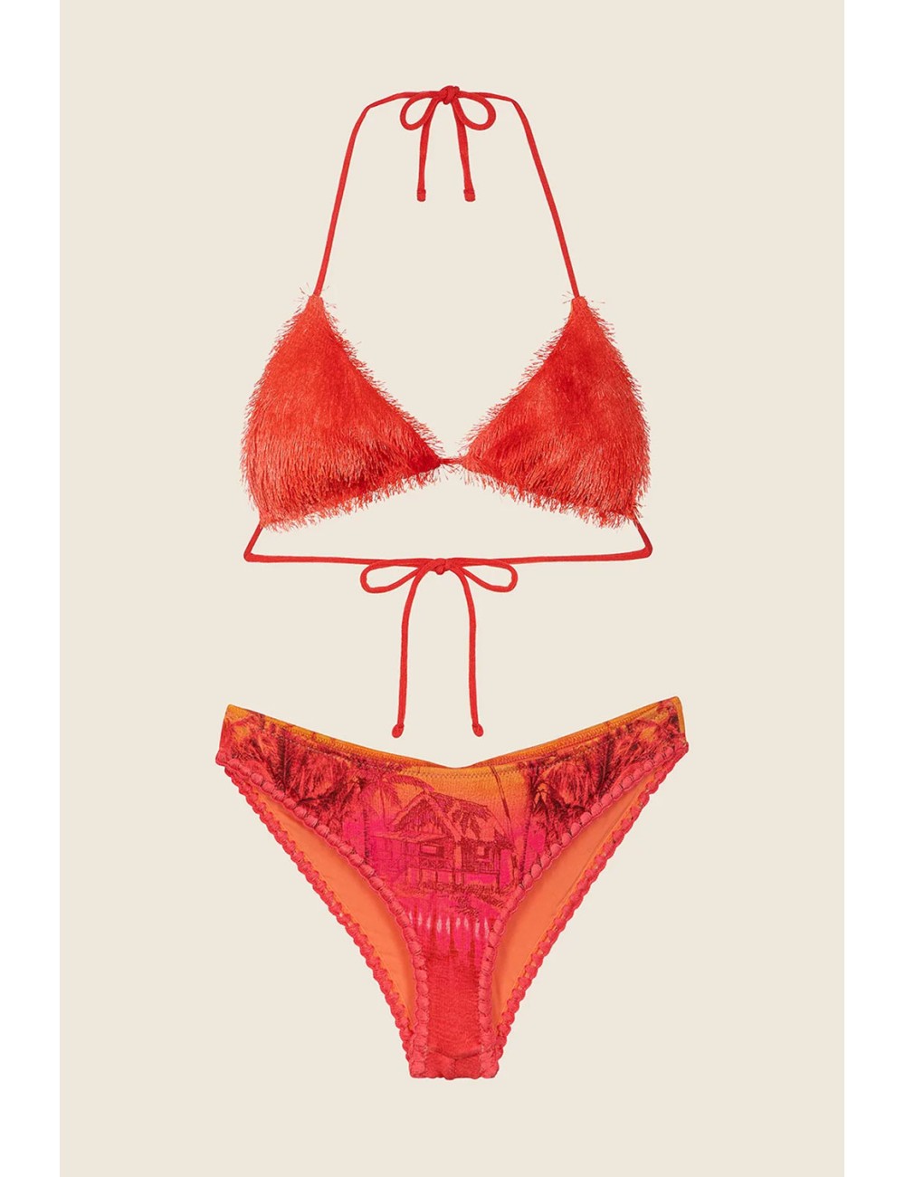 Effek - bikini triangolo con slip coulotte fantasia fk25-0740x17 Effek - bikini triangolo con slip coulotte fantasia fk25-0740x17