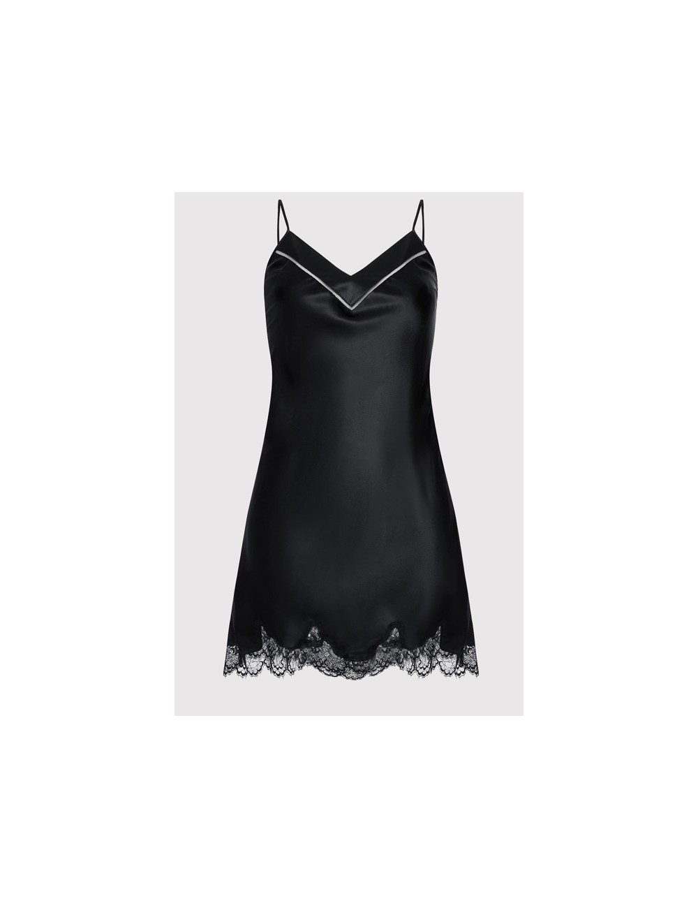 Simone perele - sottoveste in seta 17f940 015 nero Simone perele - sottoveste in seta 17f940 015 nero