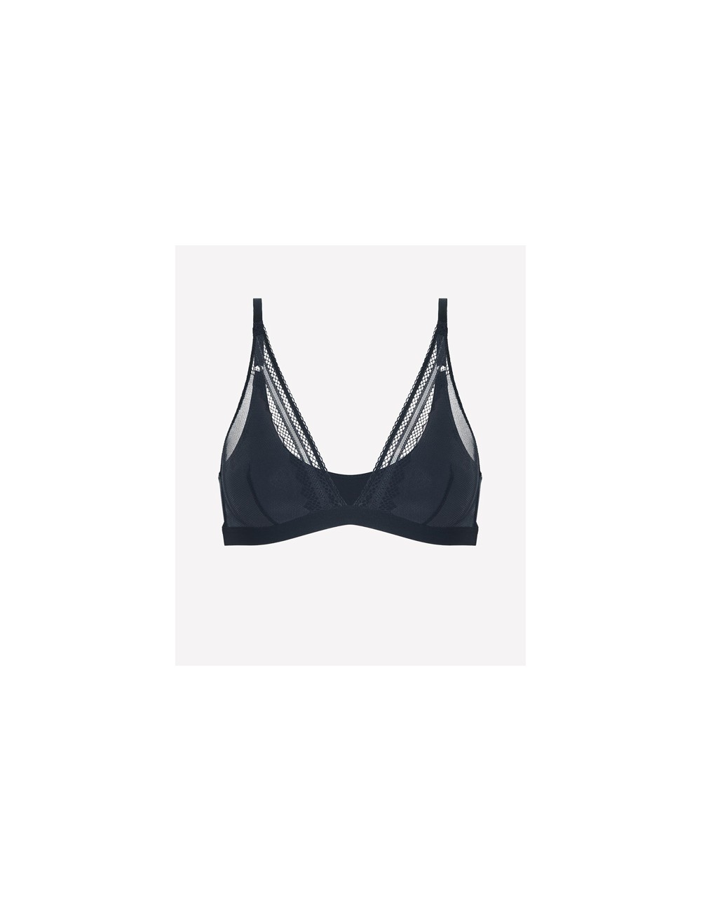 Simone perele - reggiseno senza ferretto olympe 1c5250 015 nero Simone perele - reggiseno senza ferretto olympe 1c5250 015 nero