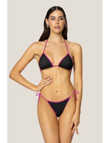 4giveness - triangolo e slip bordato bicolor lurex 125wbwbk5212 115