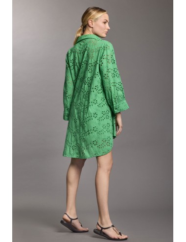 Maxi camicia paloma vi25-018 verde