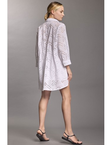 Maxi camicia paloma vi25-018 bianco