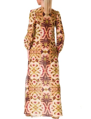 Abito naomi.et/i ikat khaki 002