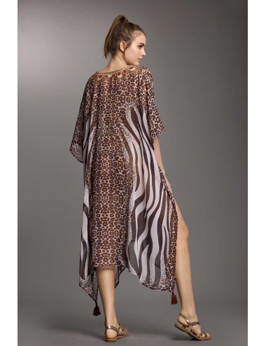 Iconique - poncho fuego ic25-142 multicolor