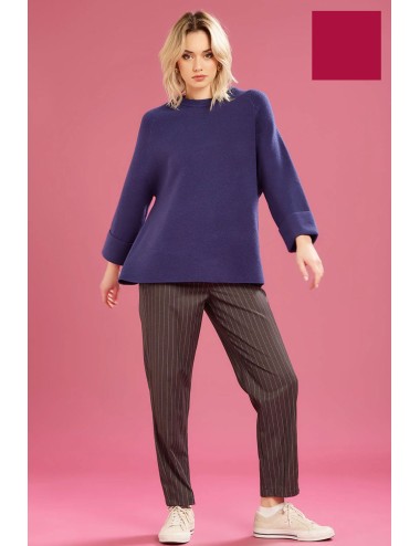 Fresh flower - girocollo maglia chiusa ff651 borgogna Fresh flower - girocollo maglia chiusa ff651 borgogna