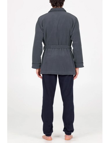 Julipet - giacca da camera sciallata, in avvolgente pile di viscosa jcl130 139