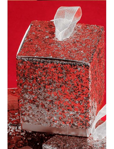 Admas - perizoma con stringhe e pizzo 42708e rosso