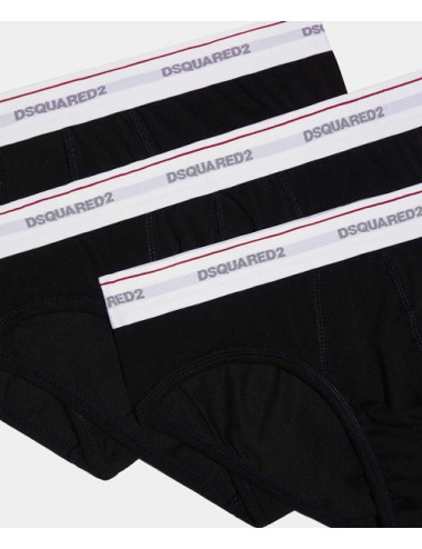 Dsquared - slip tri pack dcx610040 001 nero