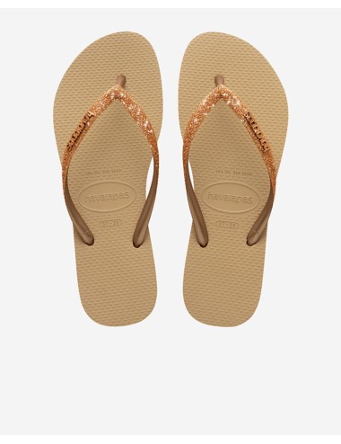 Slim glitter ii sand/golden light metallic 4146975.9177 f80