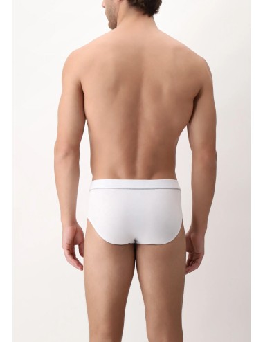 Cagi - slip in cotone elasticizzato in action vcat01810 bianco