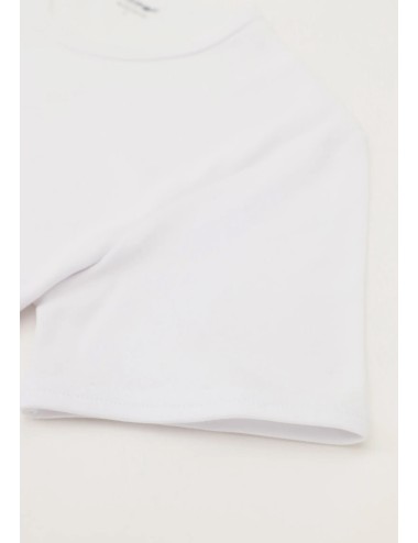 Cagi - t-shirt girocollo in caldo cotone inverno soft line vcat01800 bianco