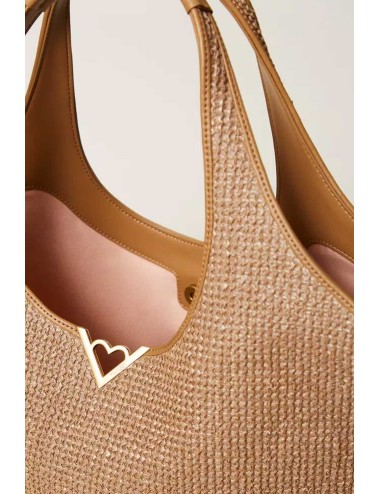 Borsa shopper effetto paglia 251ll8aaa 12112 +++