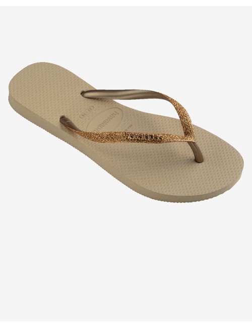 Slim glitter ii sand/golden light metallic 4146975.9177 i25