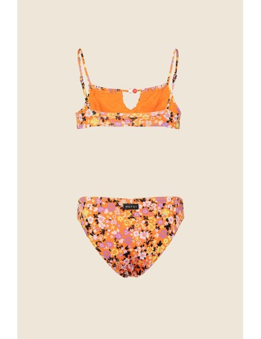 Bikini top con slip fisso fantasia mj25-0211-x07