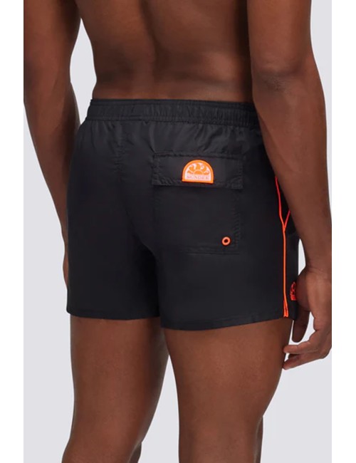 Sundek - boxer mare vita elastica black m700bdta100 00401