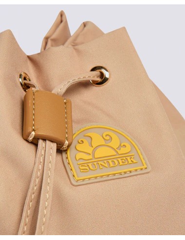 Sundek - sami - sacca con coulisse aw616abpy800 a7200 beige
