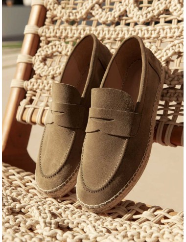 Genuins - mocassino harry velour g105762 stone