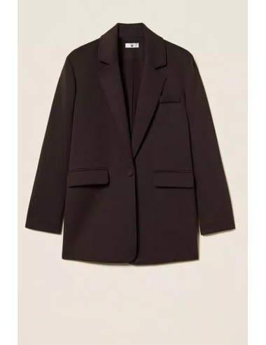 Twinset - blazer black chocolate 252li2laa 11054