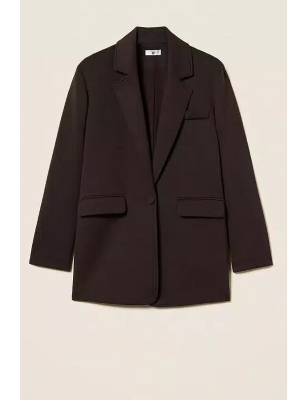 Twinset - blazer black chocolate 252li2laa 11054