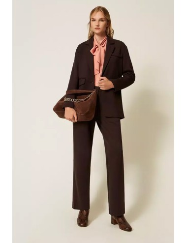 Twinset - blazer black chocolate 252li2laa 11054