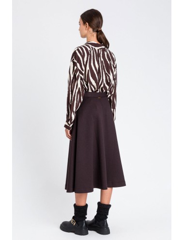 Twinset - camicia zebra print 252li2sbb 12668