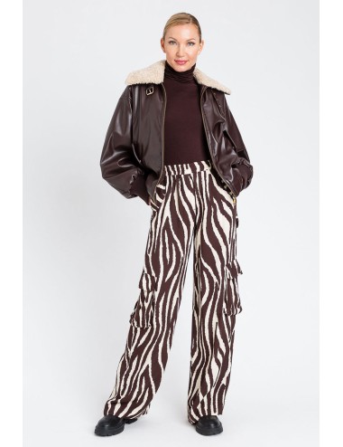 Twinset - bomber black chocolate 252li2fbb 11054